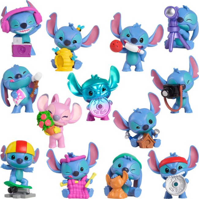 Disney Stitch - Mini-figurina ascunsa in capsula, Hobby S5 BKF46334