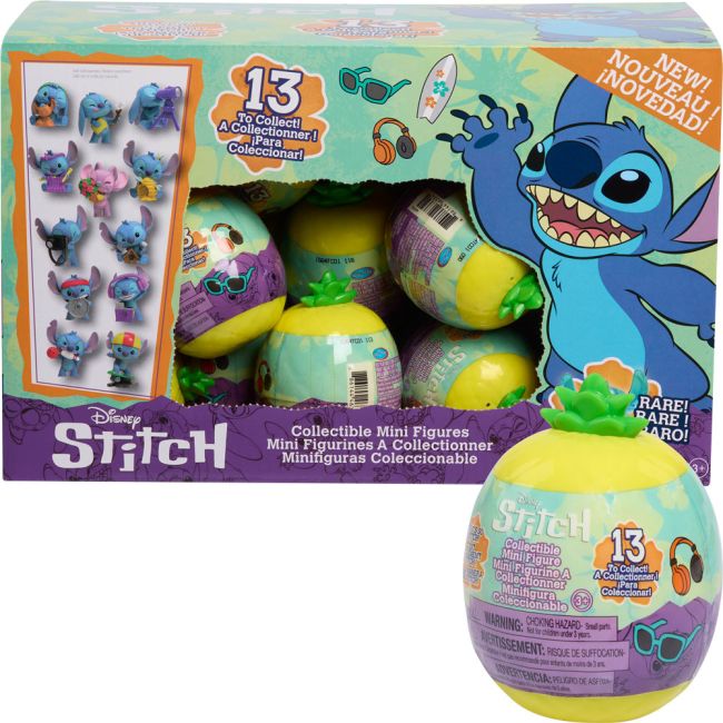 Disney Stitch - Mini-figurina ascunsa in capsula, Hobby S5 BKF46334