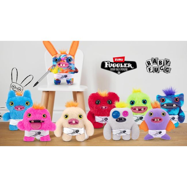 Fuggler - Jucarie de plus, 9 cm - Bebe ciudatei BKF15703BQ1
