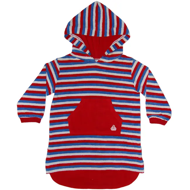 Halat cu gluga pentru plaja Multi Blue, Mitty James, 18-24 luni