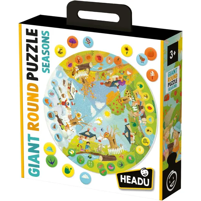 Headu - Puzzle Educativ rotund sa invatam Anotimpurile ARTHE59049