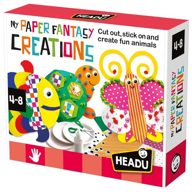 Headu - Set de creatie animale amuzante 4-8 ani ARTHE54198