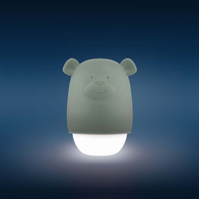 Lampa de veghe cu senzor de lumina Benny the Bear, Zazu Kids , Verde TNAZA-BENNY-02