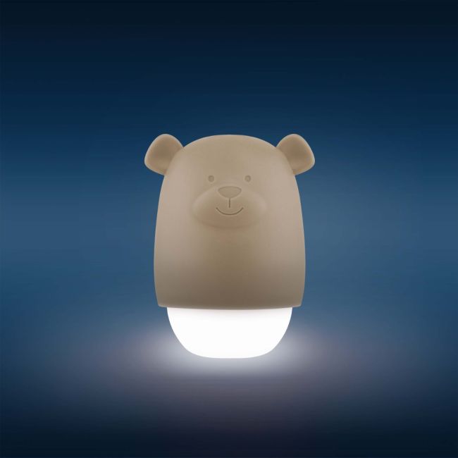 Lampa de veghe cu senzor de lumina Benny the Bear, Zazu Kids, Bej TNAZA-BENNY-01