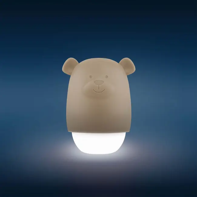Lampa de veghe cu senzor de lumina Benny the Bear, Zazu Kids, Bej TNAZA-BENNY-01