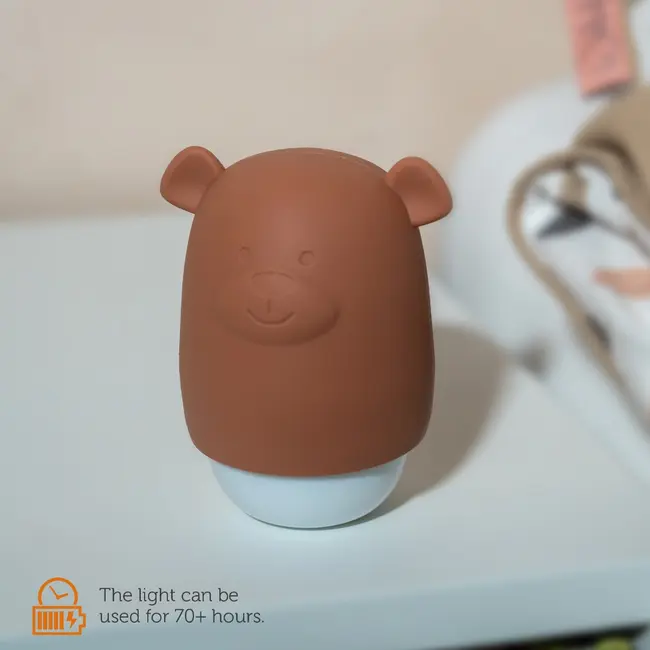 Lampa de veghe cu senzor de lumina Benny the Bear, Zazu Kids, Maro TNAZA-BENNY-03