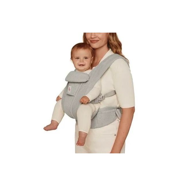 Marsupiu Omni Deluxe Mesh Pearl Grey Ergobaby TNABCODMPRLGRY