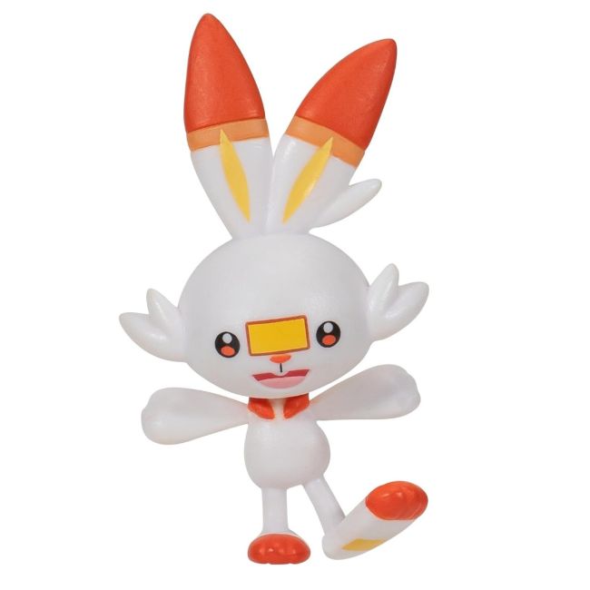 Pokemon - Set 2 figurine Clip n Go, Scorbunny with Premier Ball W19 BKFPKW3642