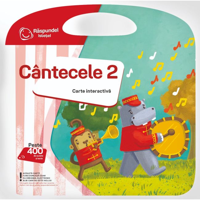 Raspundel Istetel, carte Cantecele 2 BKF55803