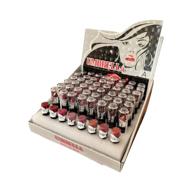 Ruj de Buze Umbrella, Set A,  48 buc + 8 testere