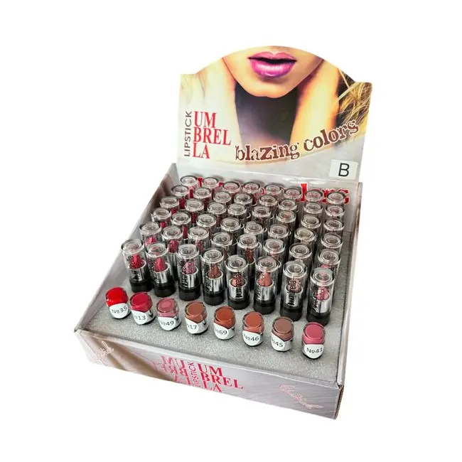 Ruj de Buze Umbrella, Set B,  48 buc + 8 testere