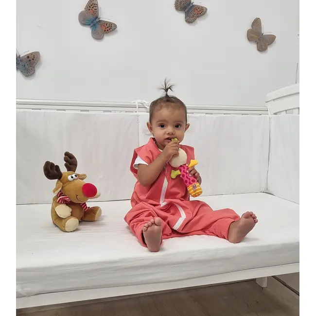 Sac de dormit cu picioruse,  Dreamy Pink, 70 cm, 1.5 tog KDEJPIC7015DREAMPIN