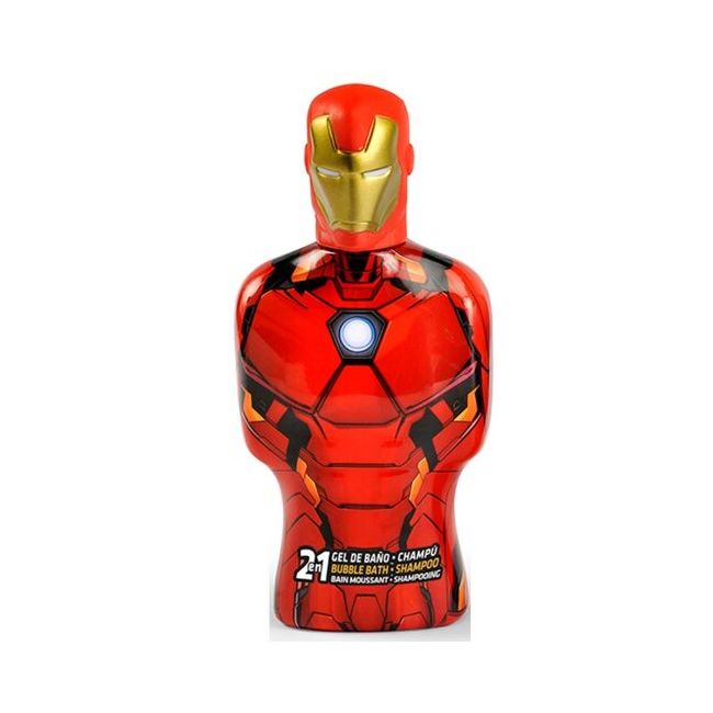 Spumant de baie si sampon, figurina 3D, Avengers, Iron Man, 350ml