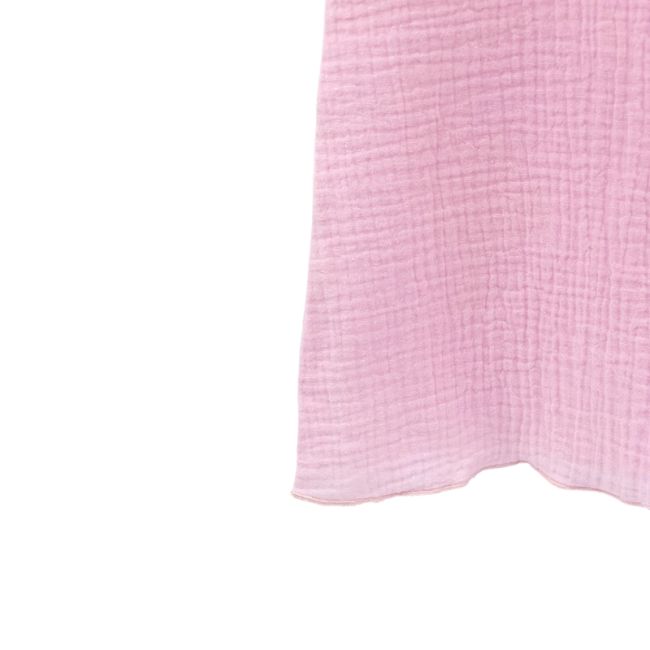 Tricou cu volanase pentru copii, din muselina, Magic Pink, 5-6 ani KDETVCM56MPINK