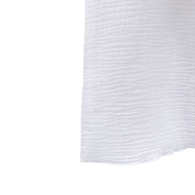 Tricou cu volanase pentru copii, din muselina, Pearl, 5-6 ani KDETVCM56PEARL