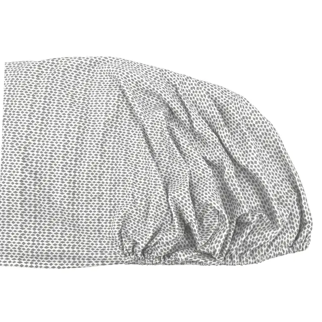 Cearceaf  din jersey "Little Geometry", cu elastic, 60x120 cm KDECE60120LITTGEO