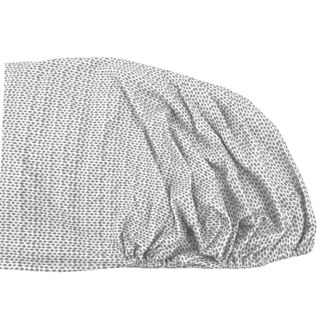Cearceaf  din jersey "Little Geometry", cu elastic, 60x85 cm KDECE6085LITTGEO