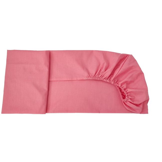 Cearceaf Flamingo, cu elastic, din bumbac , 63x127 cm KDECE127FLAMINGO
