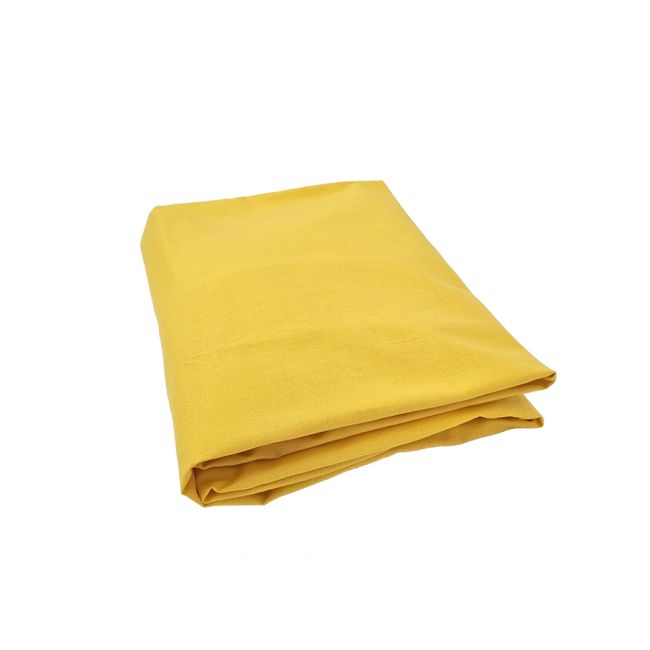 Cearceaf Mustariu, cu elastic, din bumbac , 70x110 cm KDECE110MUSTARIU
