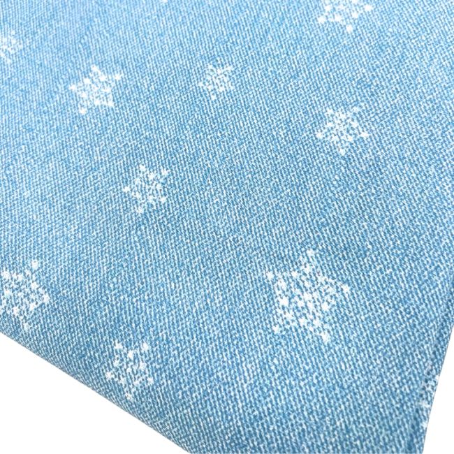 Cearceaf din jersey "Stars in your eyes-Blue", cu elastic, 52x95 cm KDECE5295STEYEB