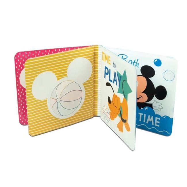 Clementoni - Carticica Disney pentru baita care ajuta la dezvoltarea simturilor ARTCL17720