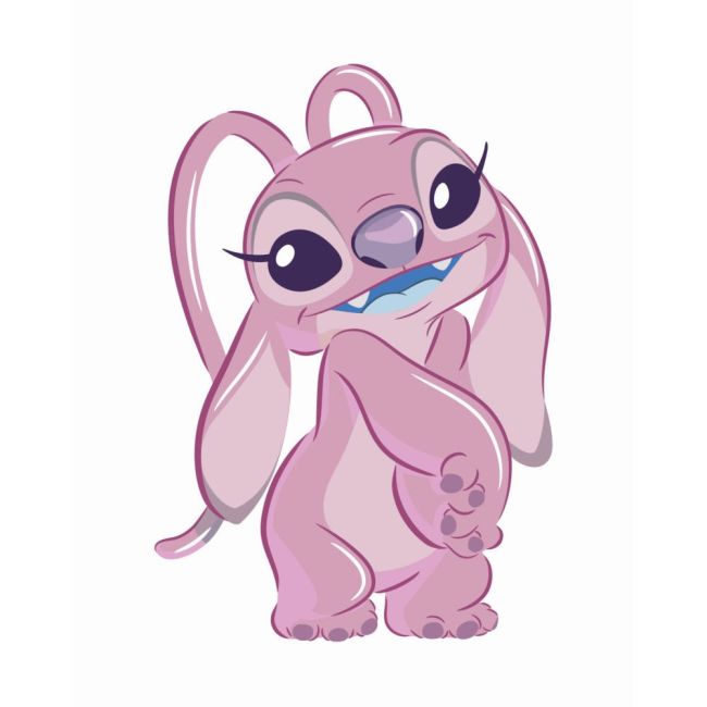 Clementoni - Jucarie senzoriala plus Disney Stitch Angel cu zornaitoare pentru dezvoltarea simturilor ARTCL17937