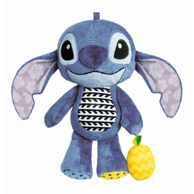 Clementoni - Plus Disney Stitch pentru dezvoltarea senzoriala ce se poate agata la carut sau patut ARTCL17918