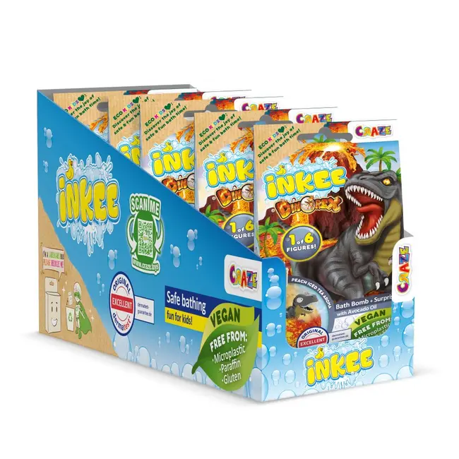 Craze - Bila de baie Inkee cu surpriza dinozaur ARTCRZ59272