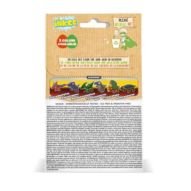 Craze - Bila de baie Inkee cu surpriza dinozaur ARTCRZ59272