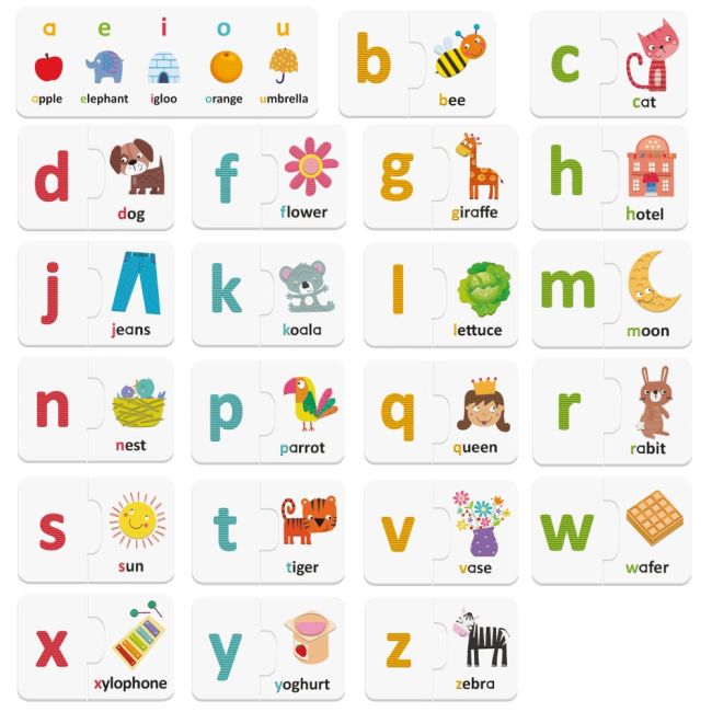 Headu - Joc Educativ Alfabet tactil 2-5 ani ARTHE60780