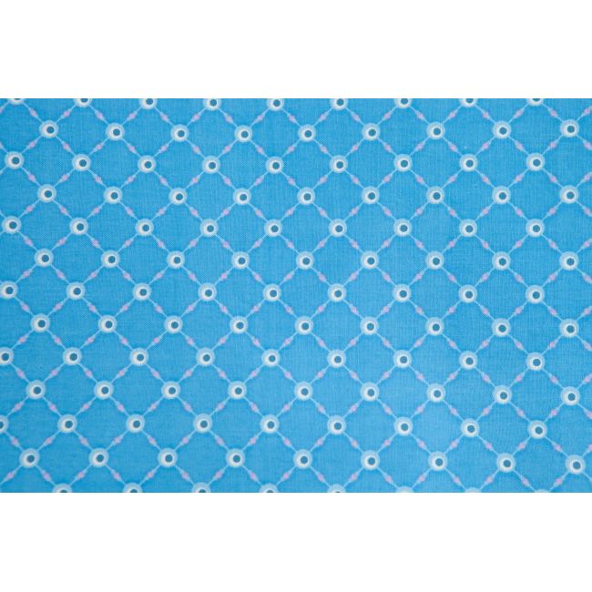 Lenjerie de pat doua piese Blue Dots KDELP2PBLUEDOTS
