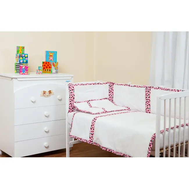 Lenjerie de pat trei piese Ladybug KDELP3PLADYBUG