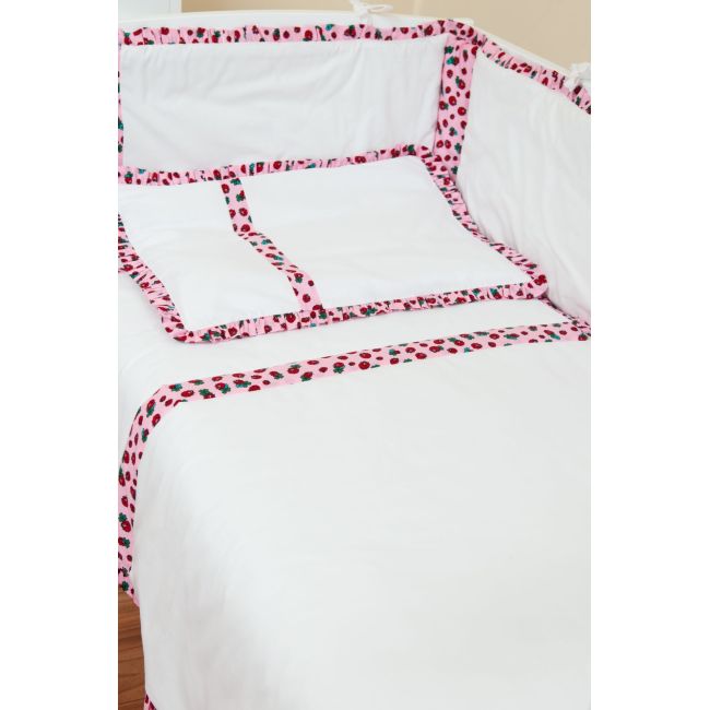 Lenjerie de pat trei piese Ladybug KDELP3PLADYBUG