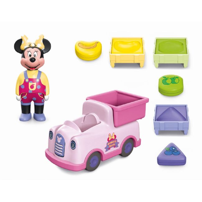 Playmobil - Junior Disney Camionul de sortat fructe al lui Minnie ARTPM71770