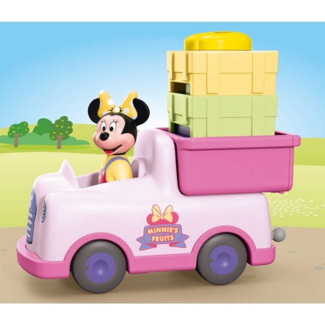 Playmobil - Junior Disney Camionul de sortat fructe al lui Minnie ARTPM71770