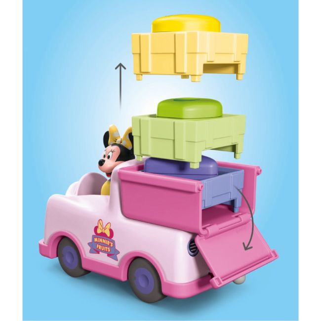 Playmobil - Junior Disney Camionul de sortat fructe al lui Minnie ARTPM71770