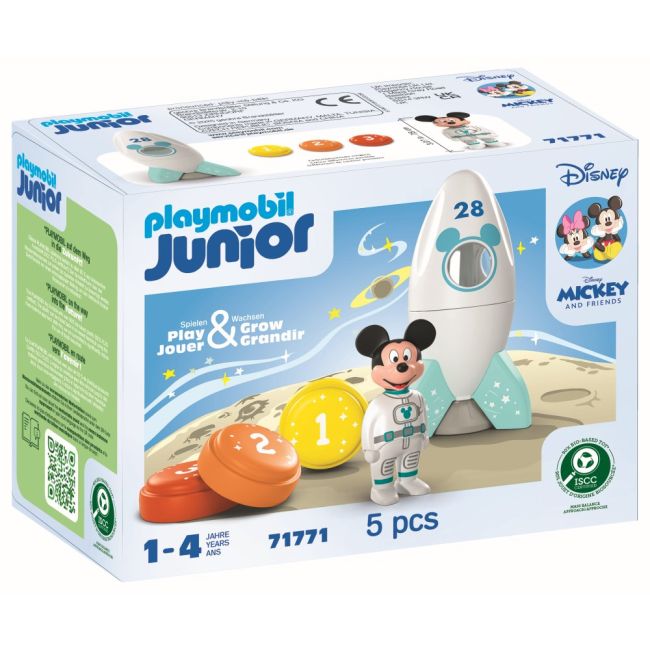 Playmobil - Junior Disney Racheta spatiala a lui Mickey ARTPM71771