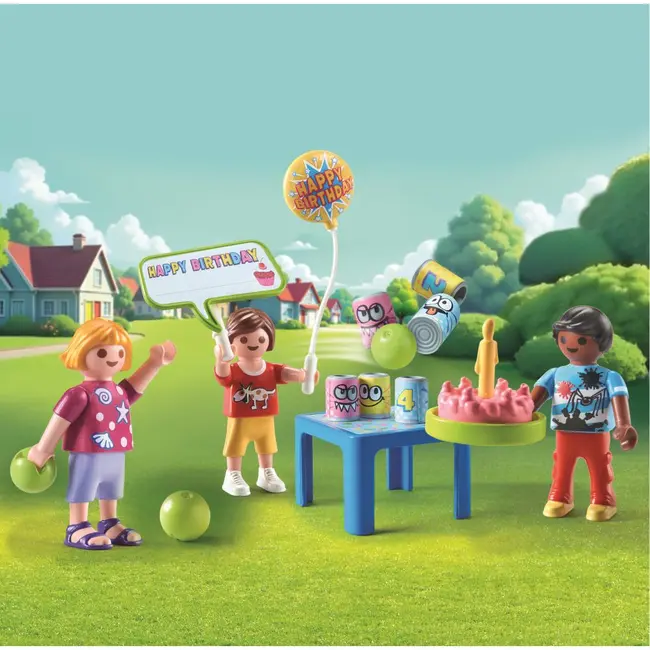 Playmobil - Set cadou Petrecere de ziua copiilor ARTPM71968