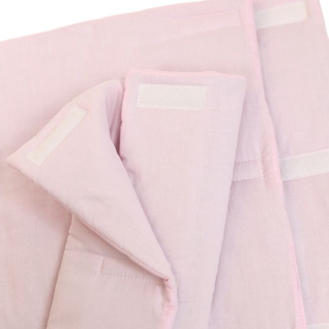 Protectii patut individuale "Pink", 35x35 cm KDEPPIPINK