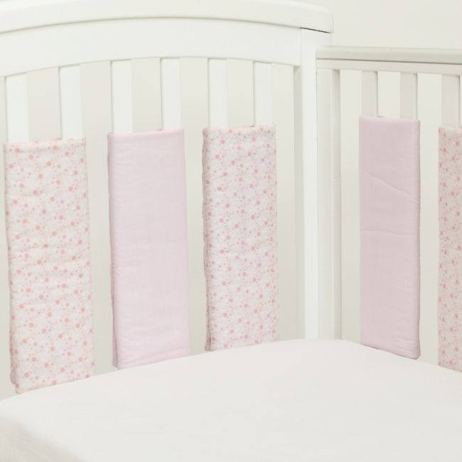 Protectii patut individuale "Pink", 35x35 cm KDEPPIPINK