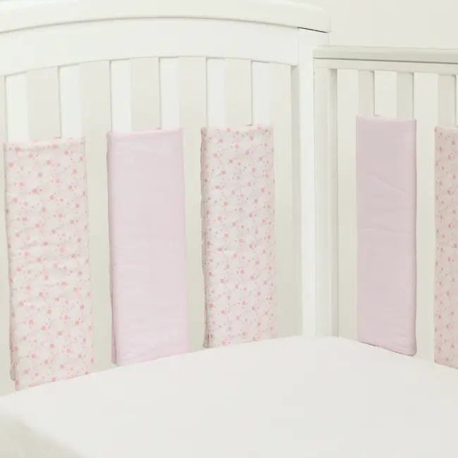 Protectii patut individuale "Pink", 35x35 cm KDEPPIPINK