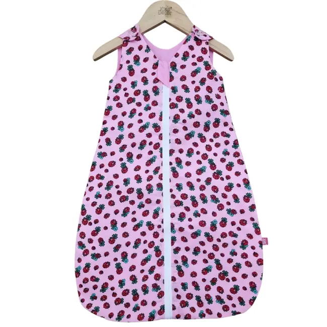 Sac de dormit Ladybug Pink, 60 cm, 0.5 tog KDESDUBLP60LADYBUG