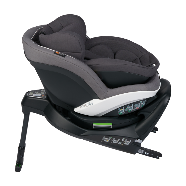 Scaun auto rotativ iZi Turn B i-Size Gri Metallic Mélange BSF11009873-02