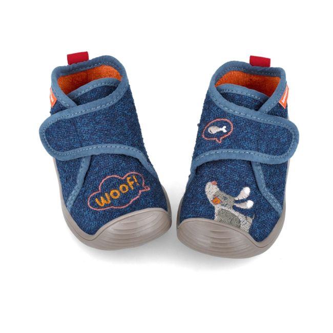 Incaltaminte de interior Biomecanics ZAPATILLA WOOLF, azul (Marime: 18) JEM241155-A-18