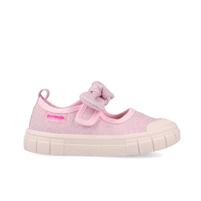 Pantofiori canvas pentru copii Garvalin 252380, rosa (Marime: 25) JEM252380-C-25