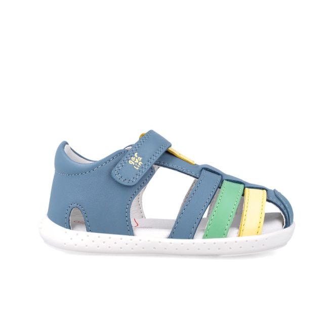 Sandale din piele pentru copii Garvalin 252332, indigo (Marime: 19) JEM252332-A-19