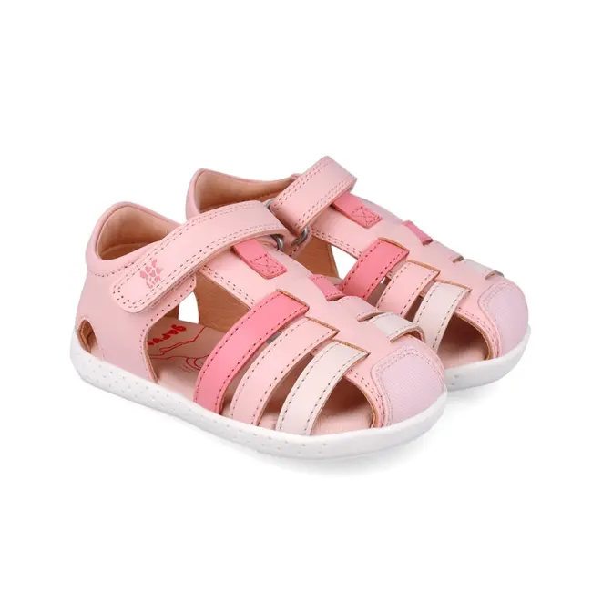 Sandale din piele pentru copii Garvalin 252332, roz (Marime: 19) JEM252332-B-19