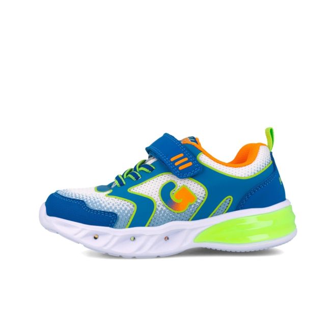 Sneakers cu luminite Garvalin 252828, albastru (Marime: 24) JEM252828-B-24