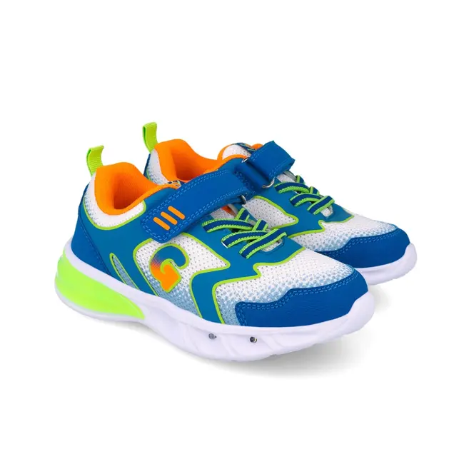 Sneakers cu luminite Garvalin 252828, albastru (Marime: 30) JEM252828-B-30