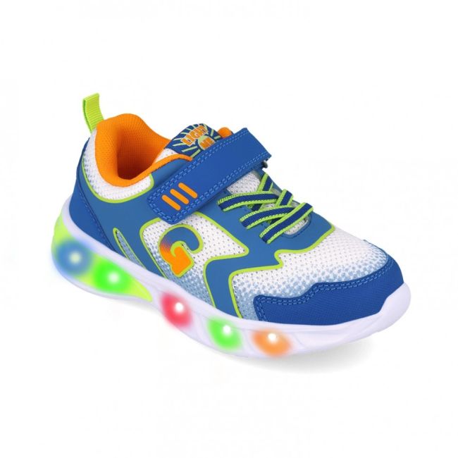 Sneakers cu luminite Garvalin 252828, albastru (Marime: 30) JEM252828-B-30